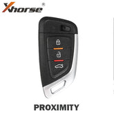 Xhorse Knife Style / 3-Button Universal Smart Key w/ Proximity Function for VVDI Key Tool- Auto Lock Supplier -key_supplier_in_canada locksmith_supplier_in_canada #
